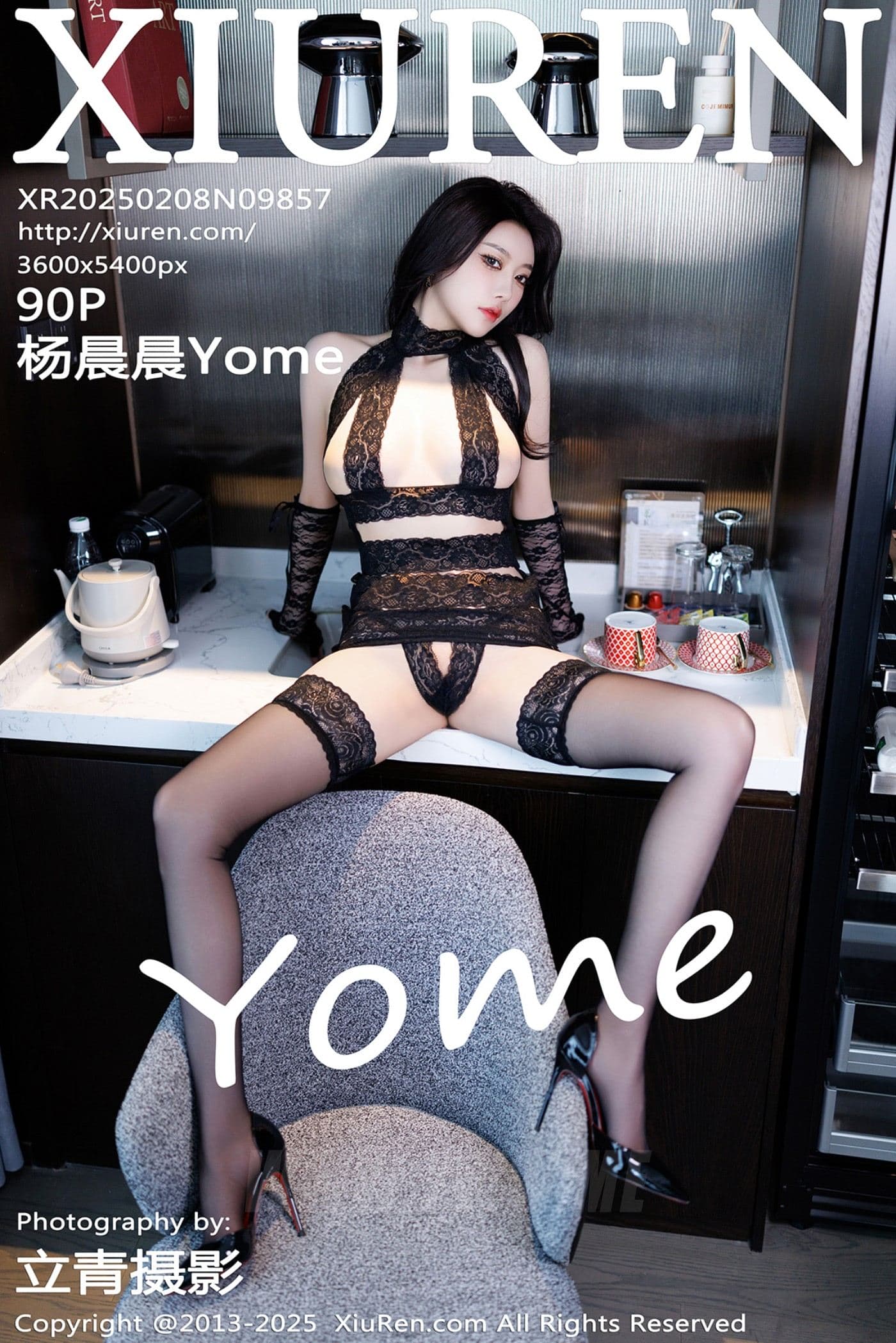 XiuRen秀人网 No.9857 杨晨晨Yome 黑丝美腿