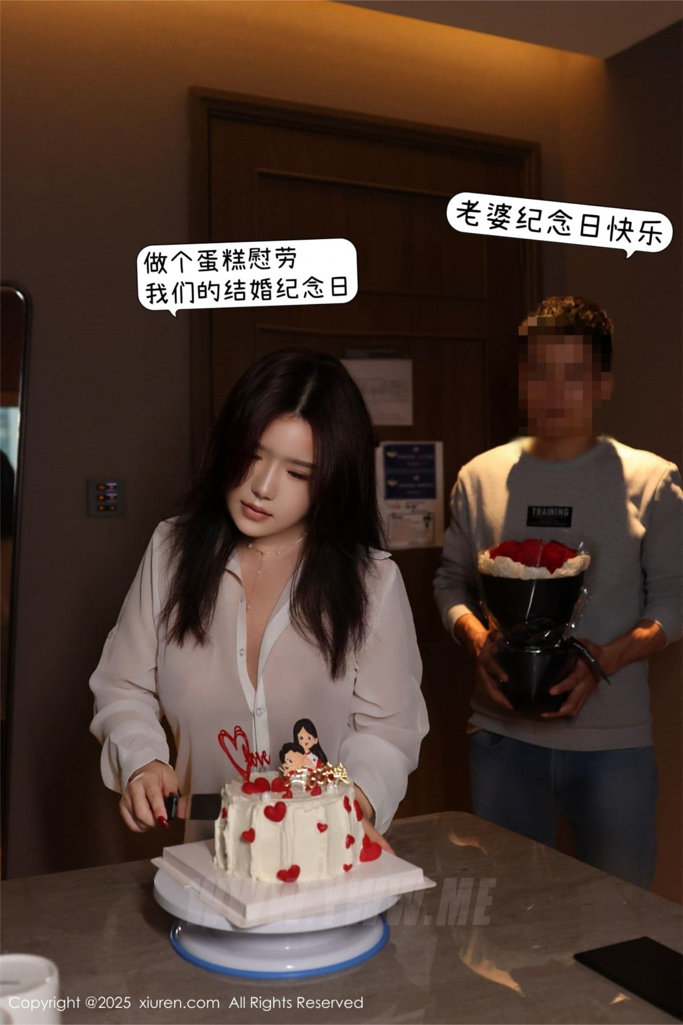 XiuRen秀人网 No.9983 小薯条nienie 美腿黑丝