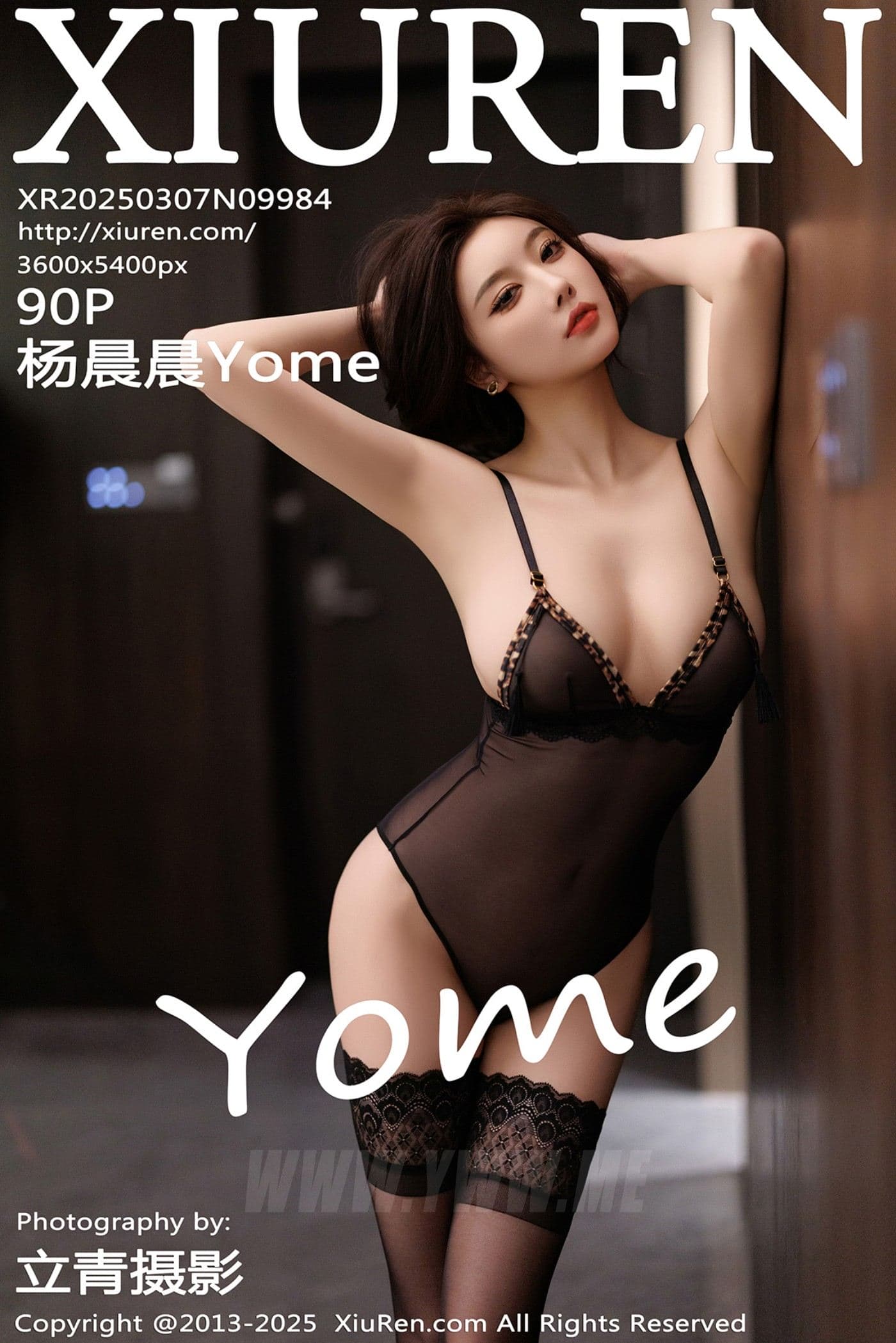 XiuRen秀人网 No.9984 杨晨晨Yome 美腿黑丝
