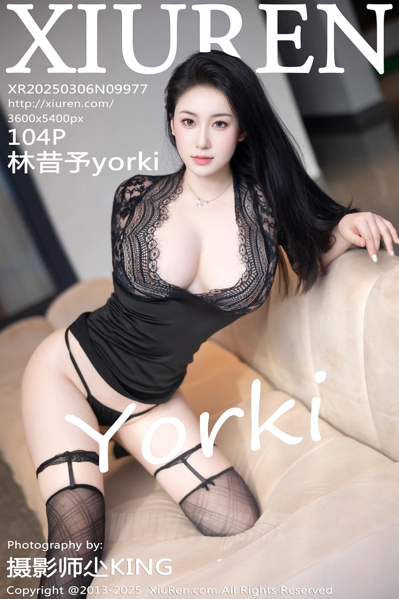 XiuRen秀人网 No.9977 林昔予yorki 黑丝美臀