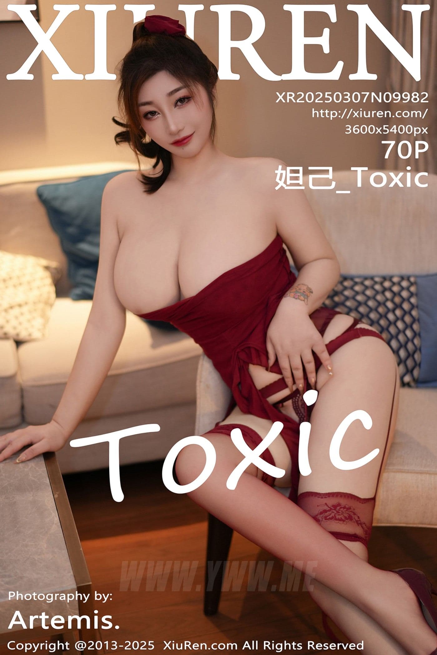 XiuRen秀人网 No.9982 妲己_Toxic 丰腴美臀