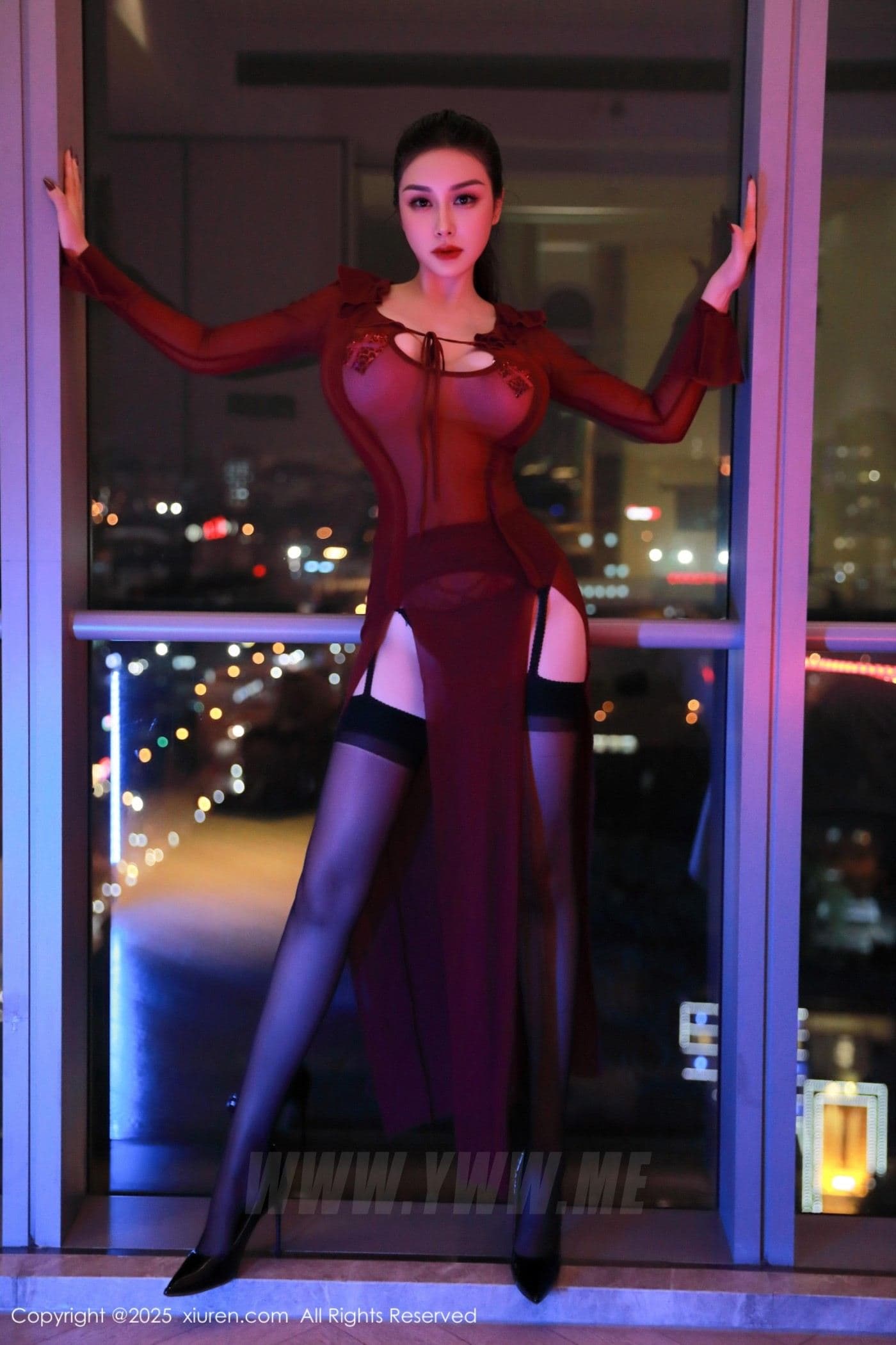 XiuRen秀人网 No.9973 田冰冰 黑丝美腿