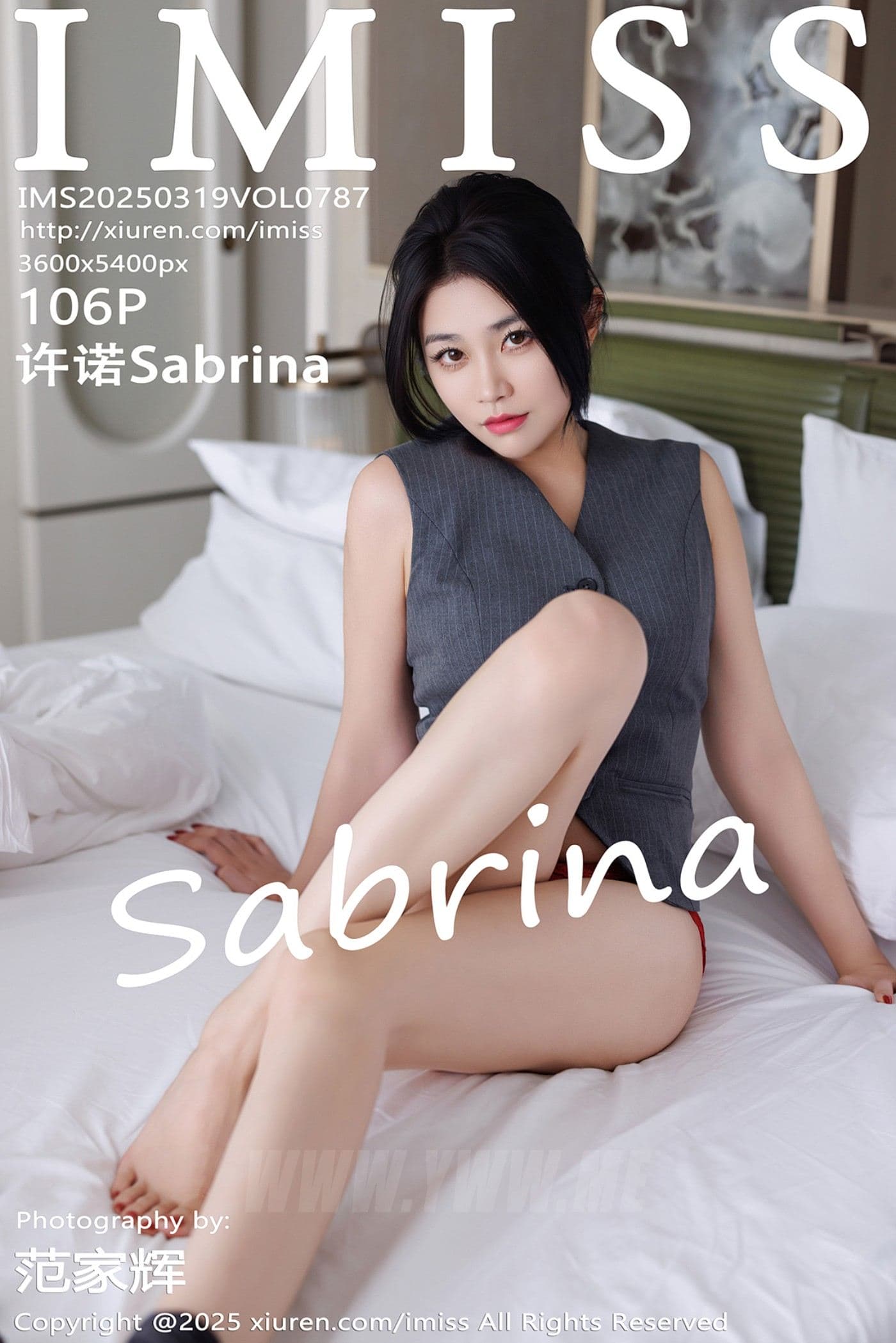 IMISS爱蜜社 VOL.787 许诺Sabrina 美腿御姐