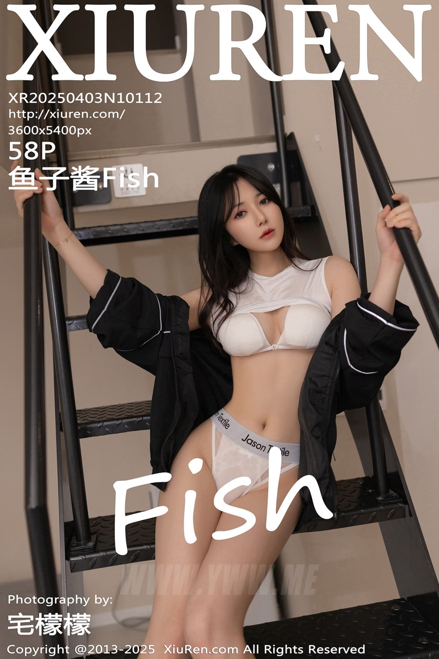 XiuRen秀人网 No.10112 鱼子酱Fish 白色丝袜
