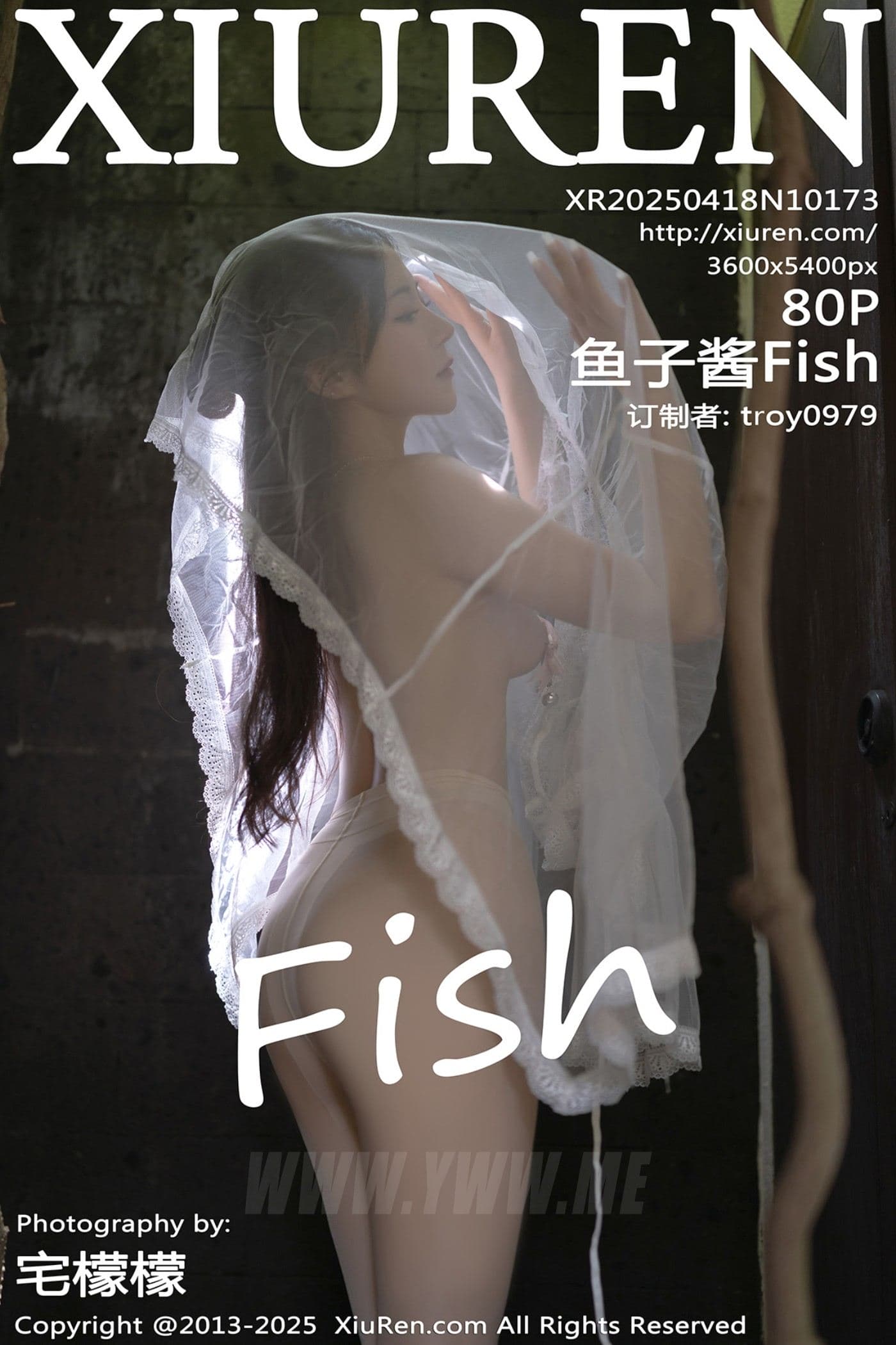 XiuRen秀人网 No.10173 鱼子酱Fish 轻透连衣裙