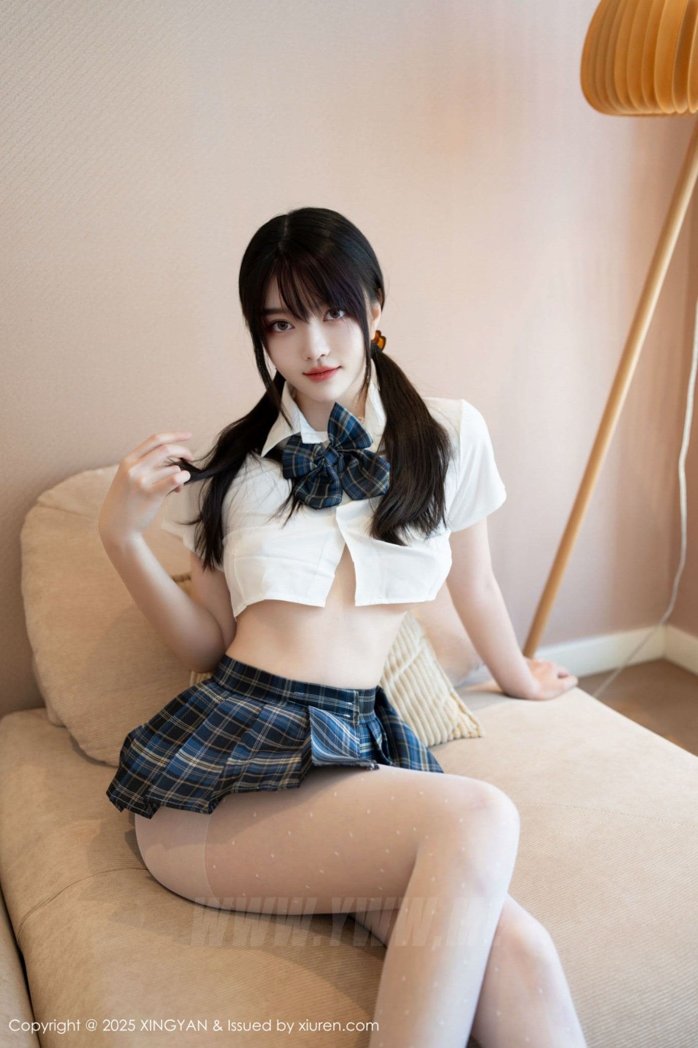 XINGYAN星颜社 VOL.332 白露lulu JK制服