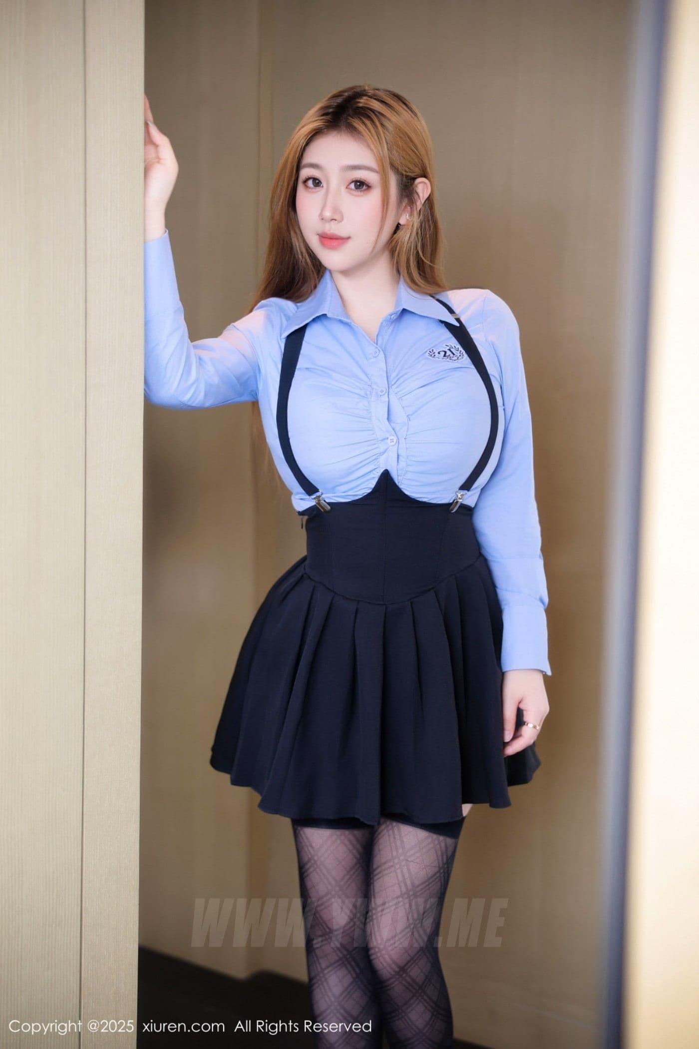 XiuRen秀人网 No.10224 M麦当劳 性感学生装