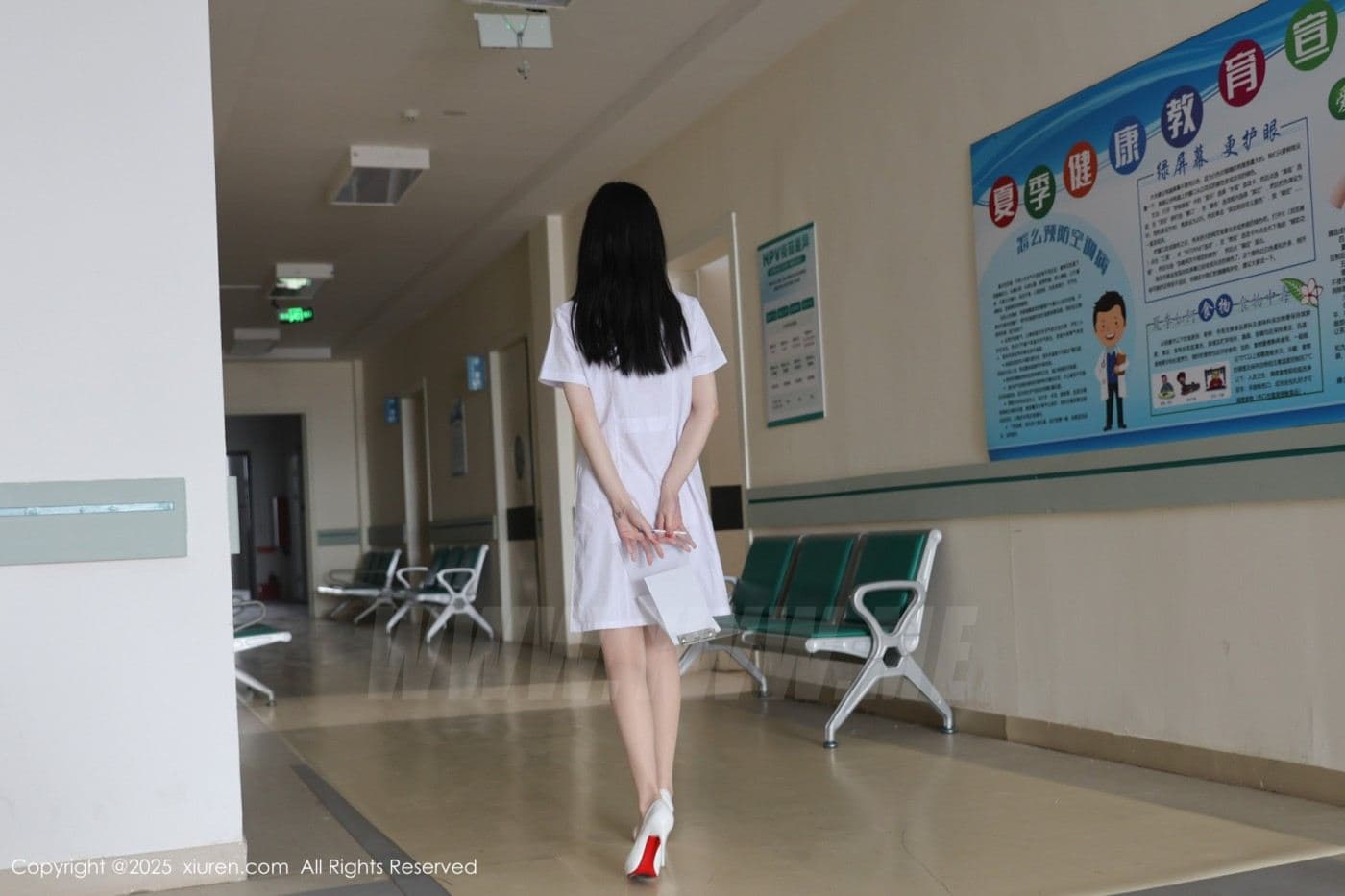 XiuRen秀人网 No.10256 布丁wow 白色制服
