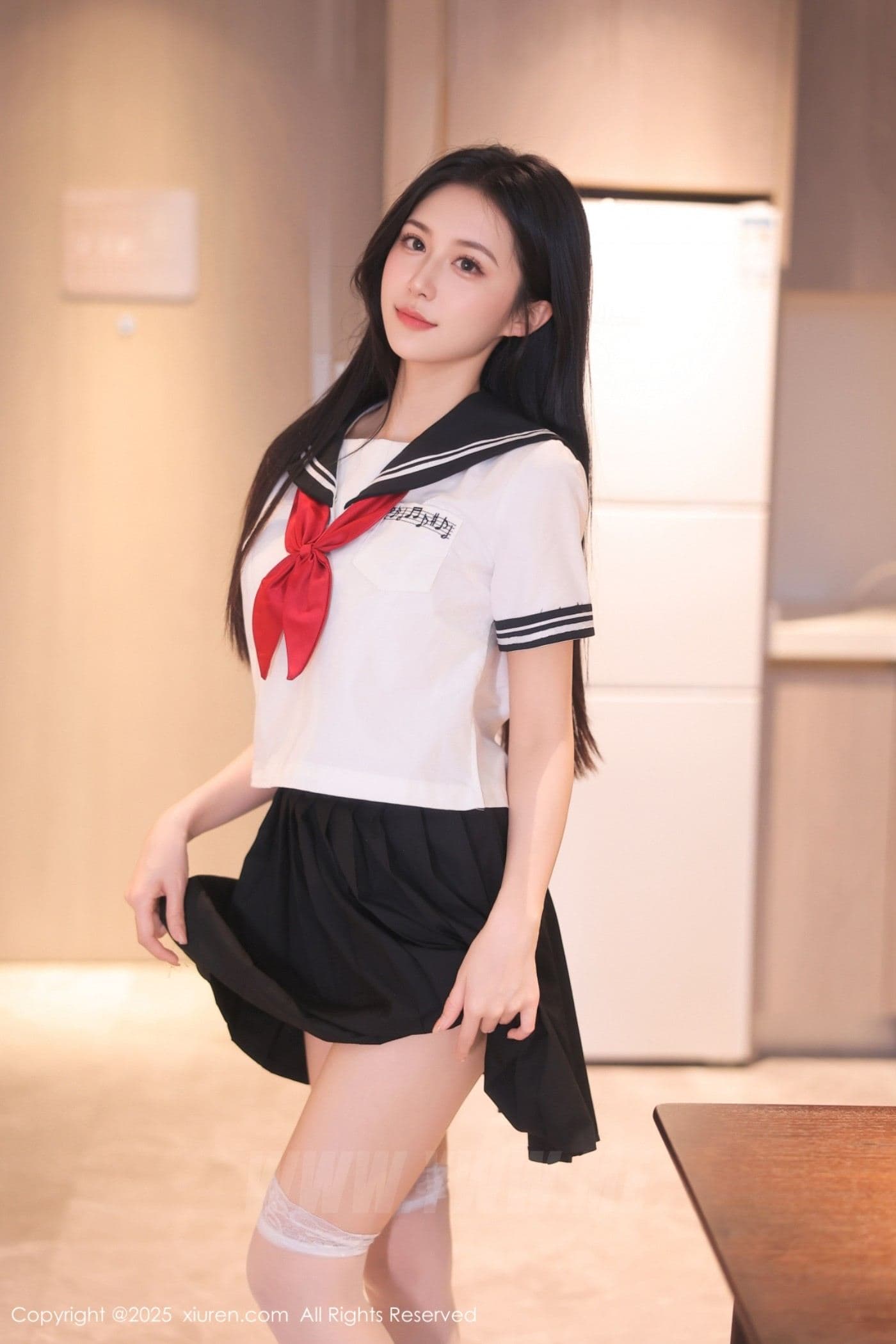 XiuRen秀人网 No.10234 shelly诗莉吖 白色丝袜