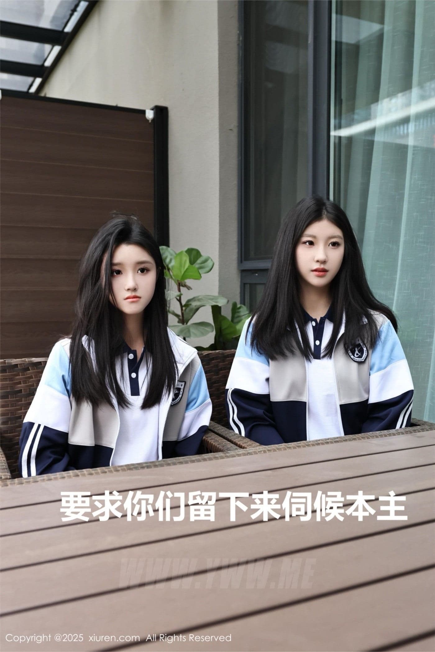 XiuRen秀人网 No.10288 小芭乐 蓝色校服