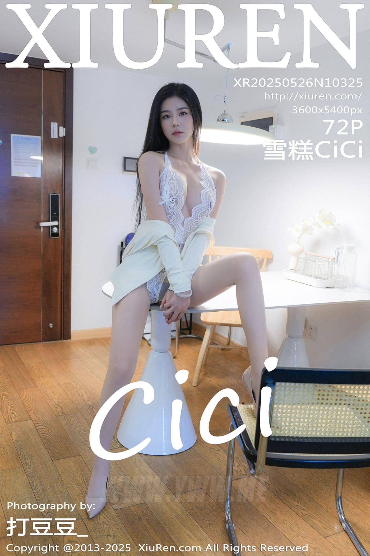 XiuRen秀人网 No.10325 雪糕CiCi 白色情趣