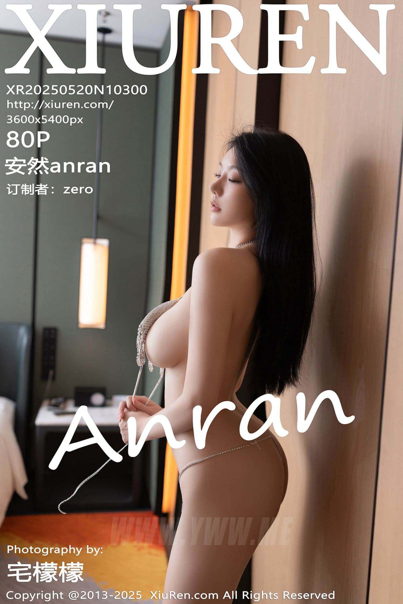 XiuRen秀人网 No.10300 安然anran 性感紫色