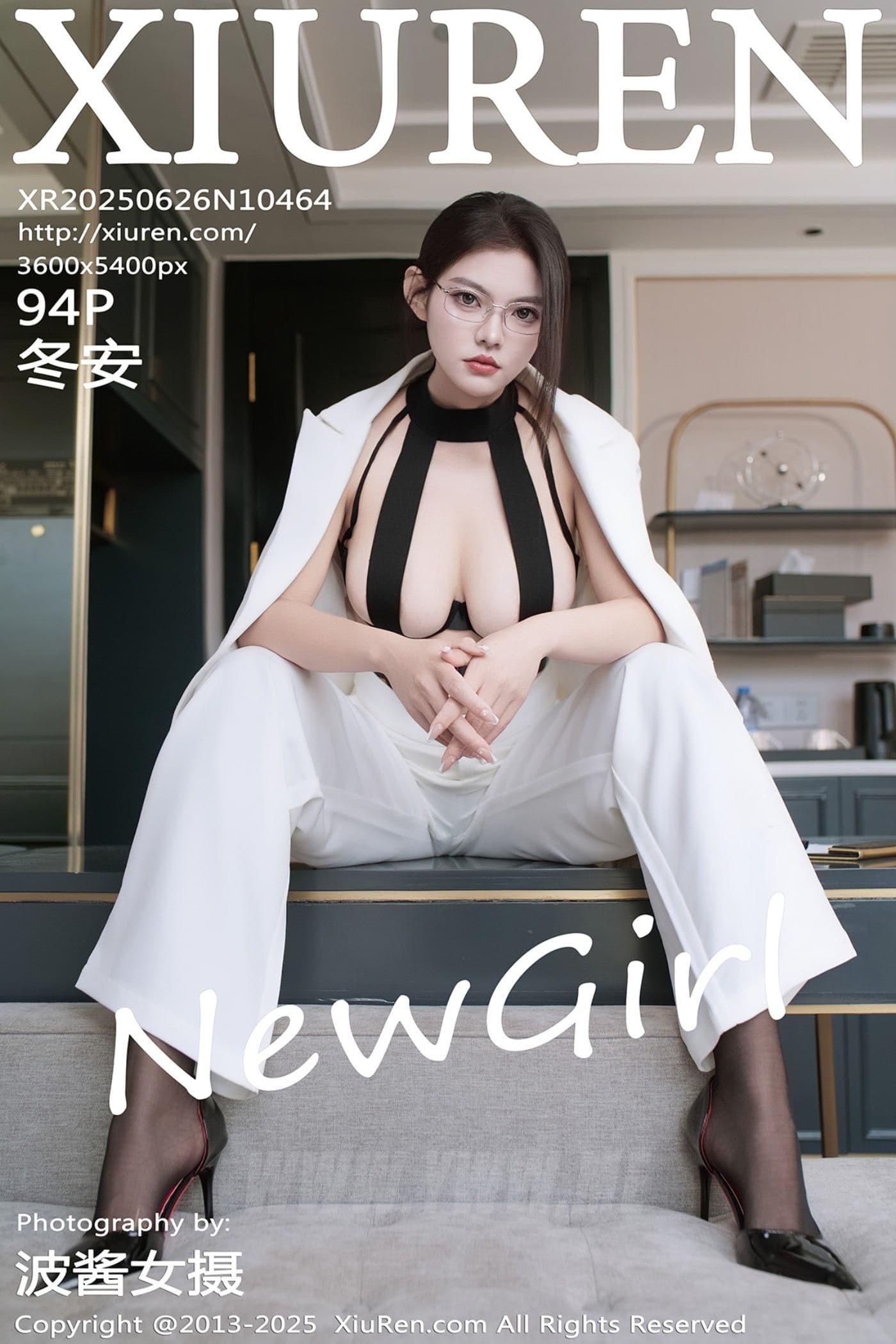 XiuRen秀人网 No.10464 冬安 白色西服