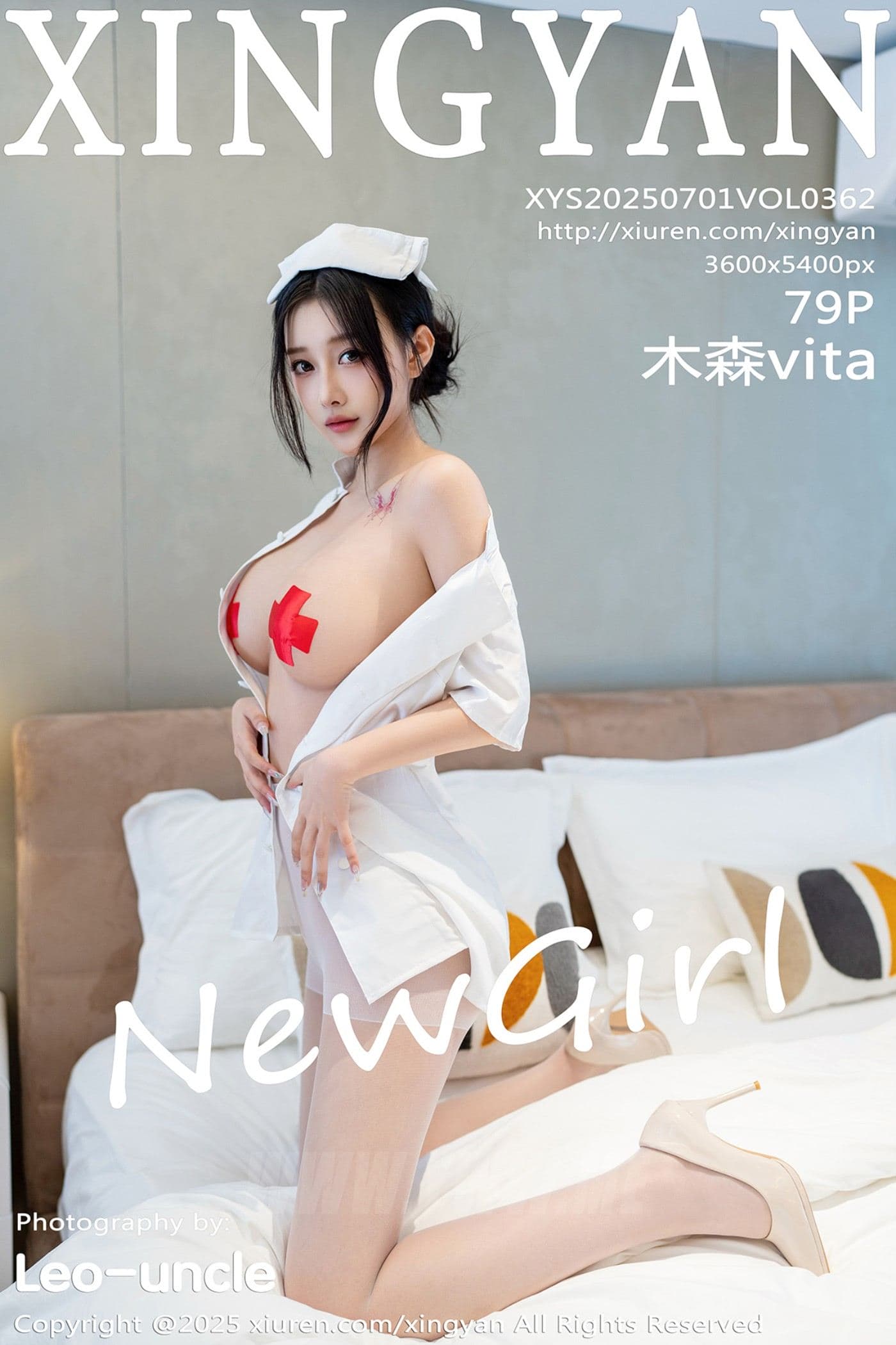 XINGYAN星颜社 VOL.362 木森vita 白色护士