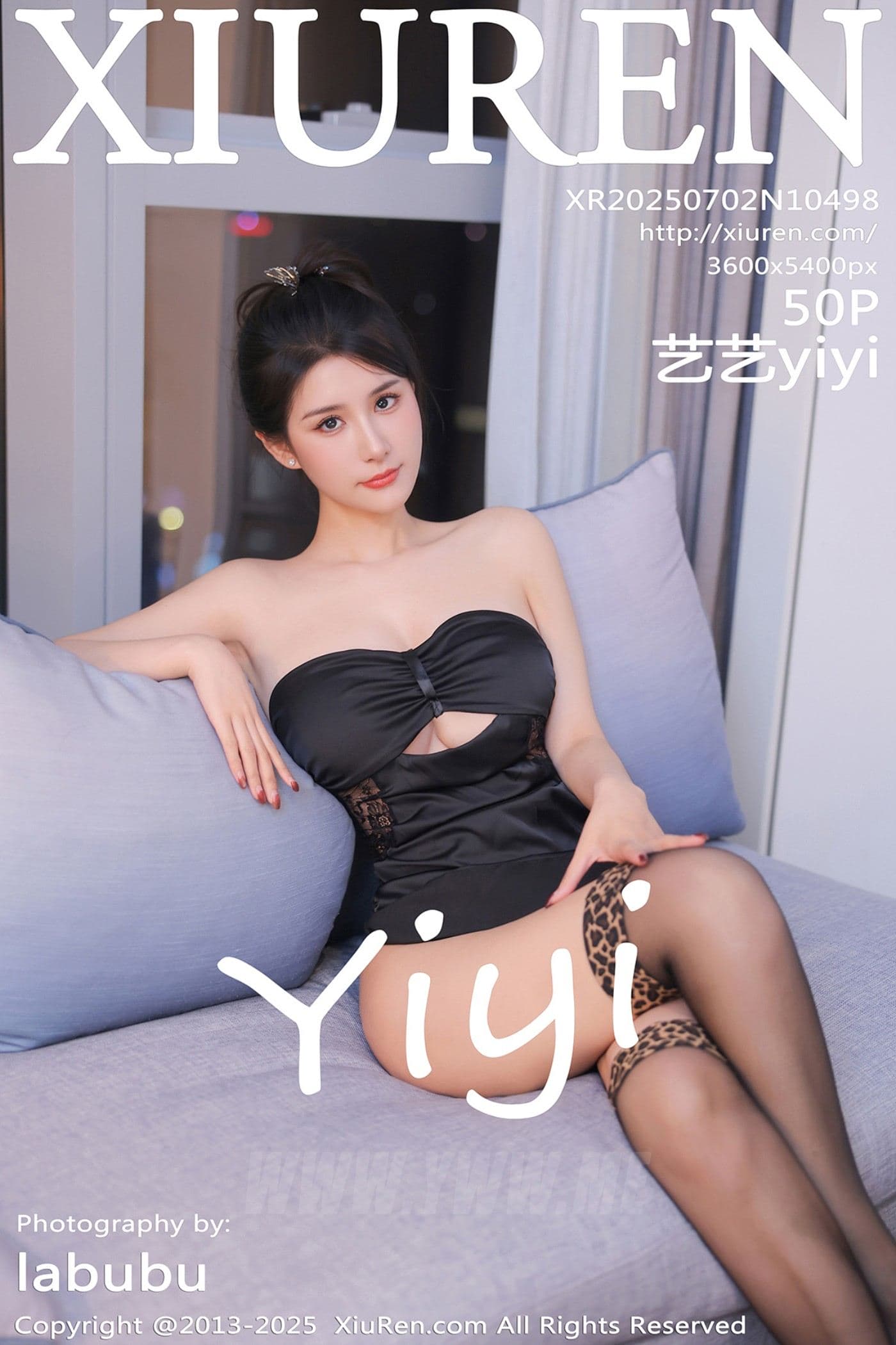 XiuRen秀人网 No.10498 艺艺yiyi 黑色情趣