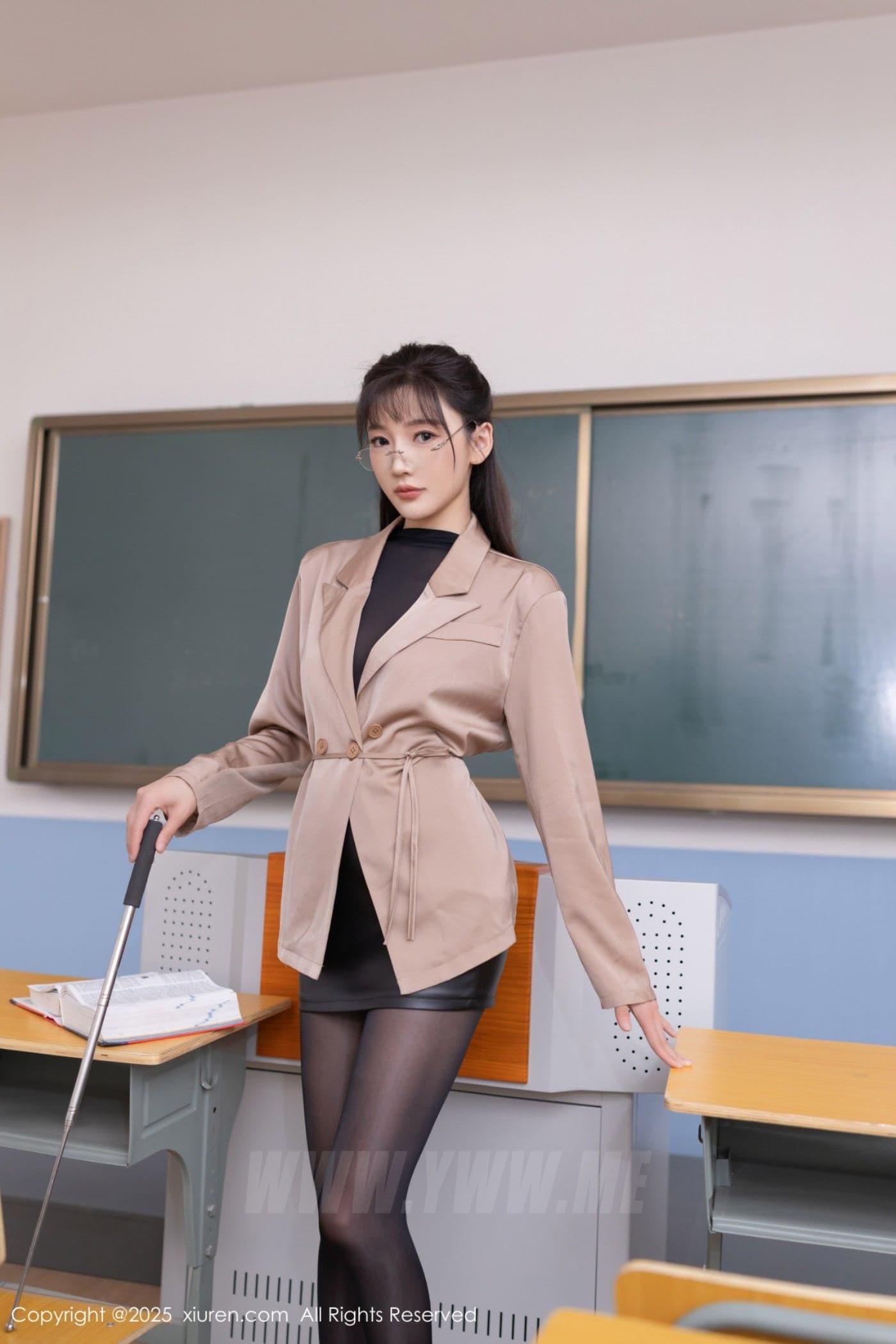 XiuRen秀人网 No.10558 陆萱萱 黑色连体