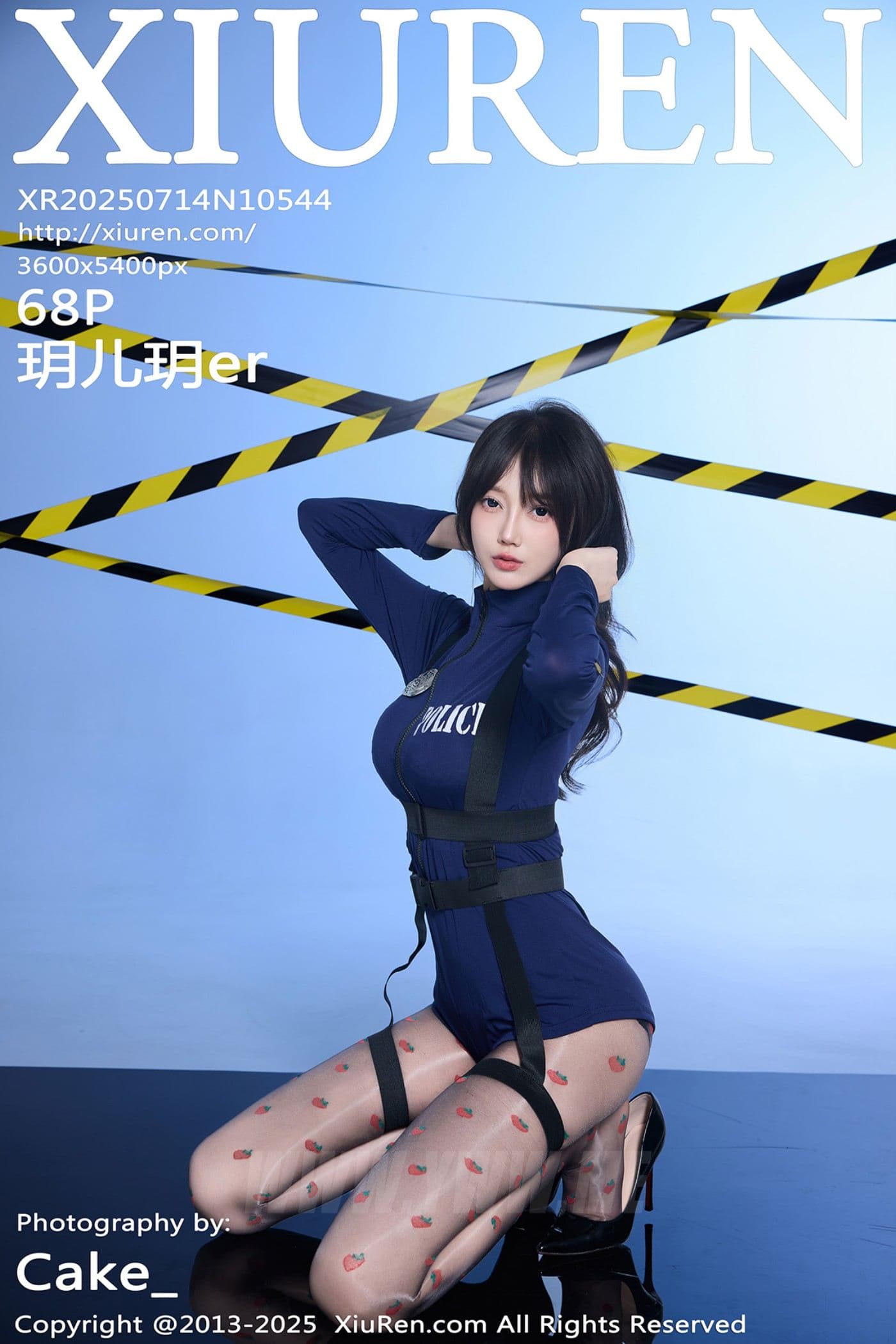 XiuRen秀人网 No.10544 玥儿玥er 蓝色制服