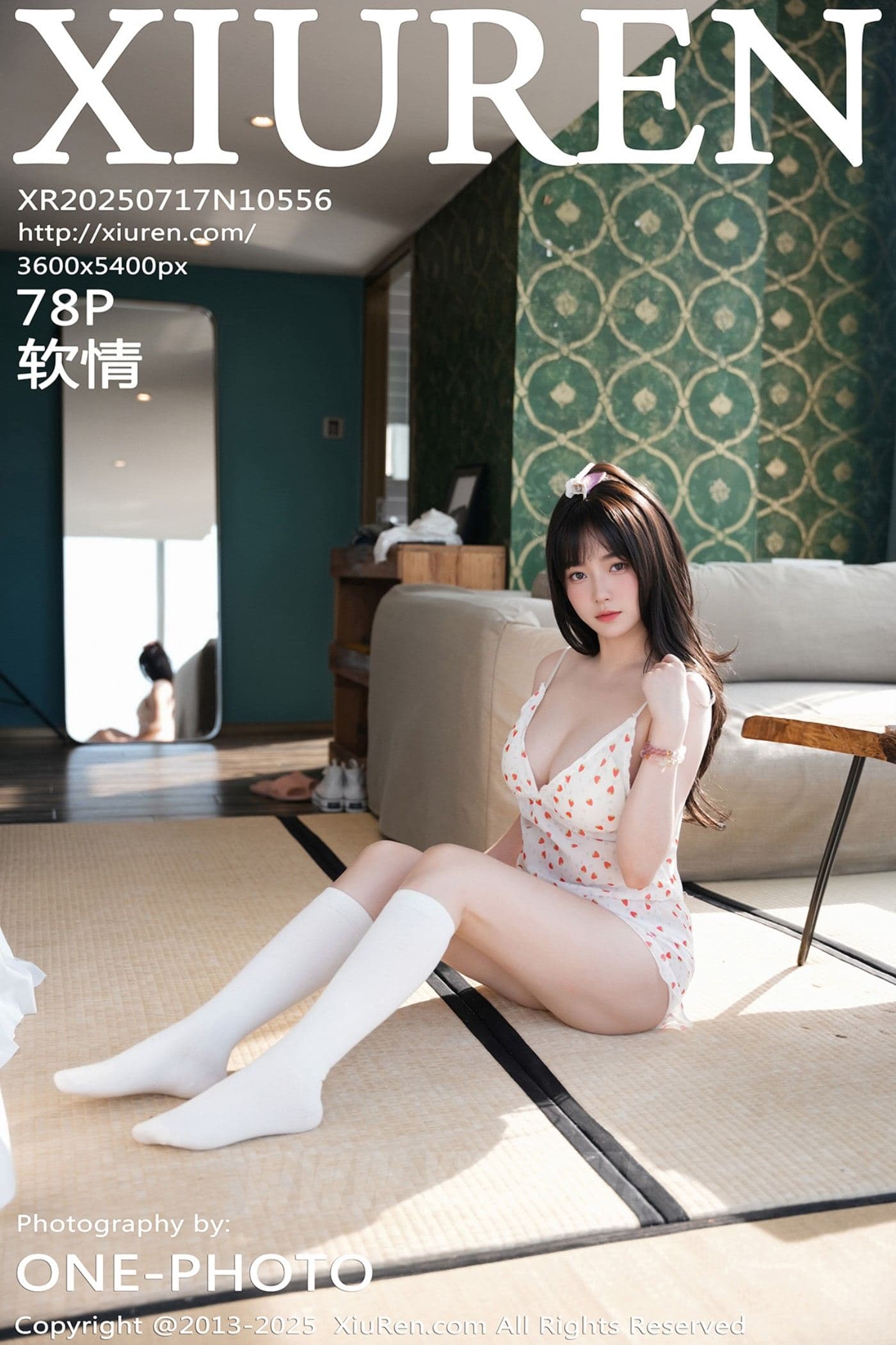 XiuRen秀人网 No.10556 软情 白色棉袜