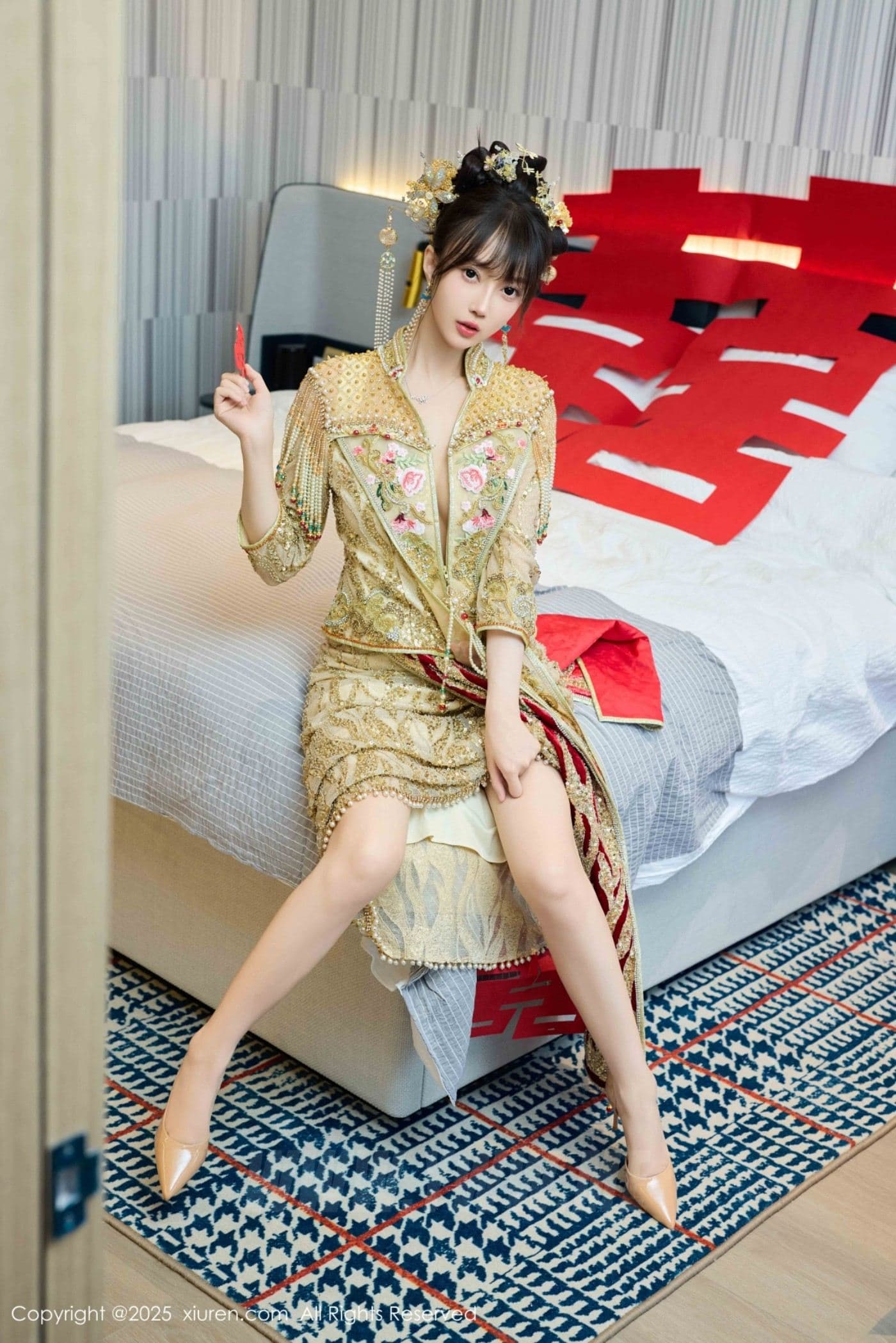 XiuRen秀人网 No.10567 玥儿玥er 秀禾服饰