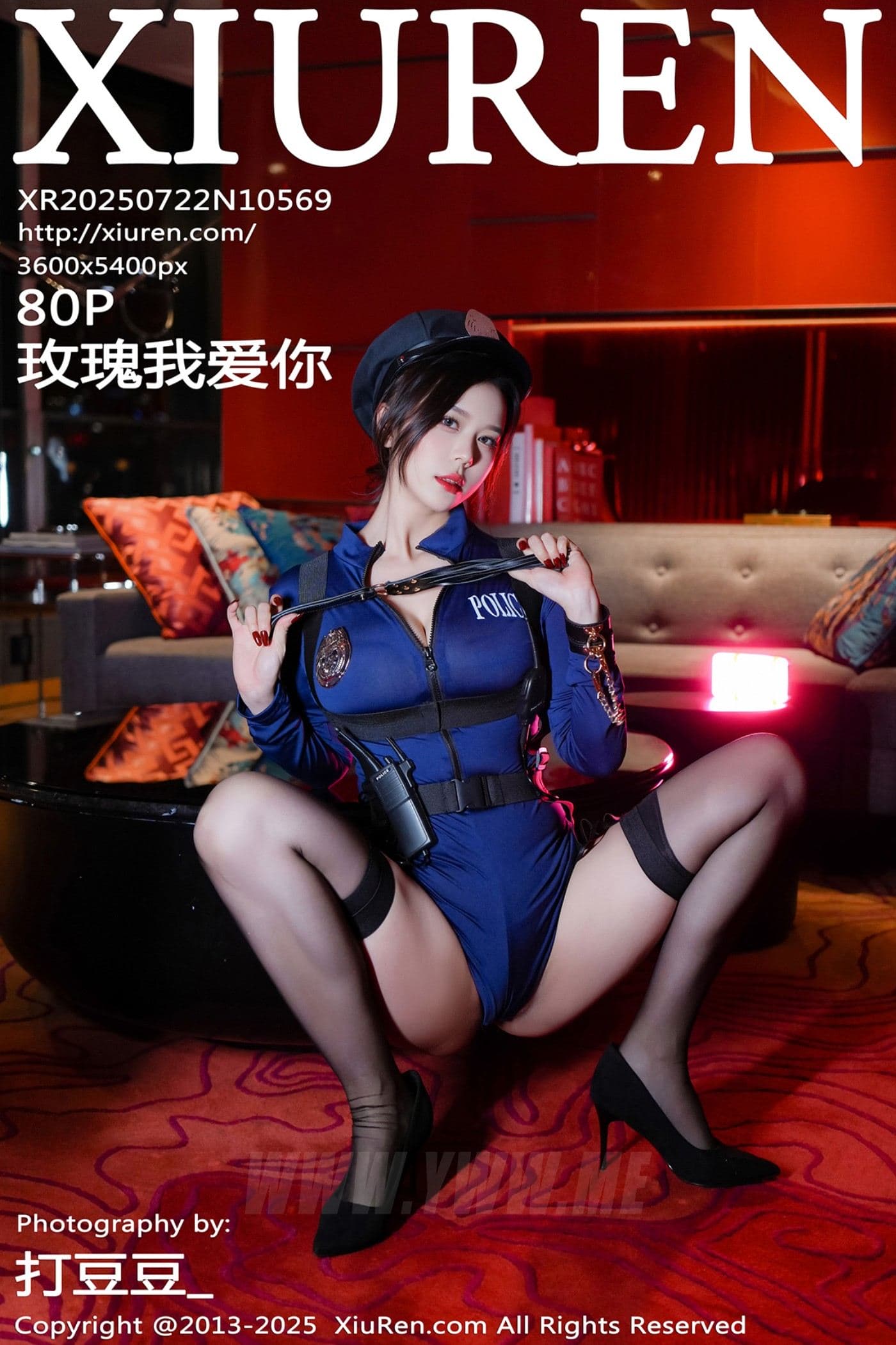 XiuRen秀人网 No.10569 玫瑰我爱你 性感cos