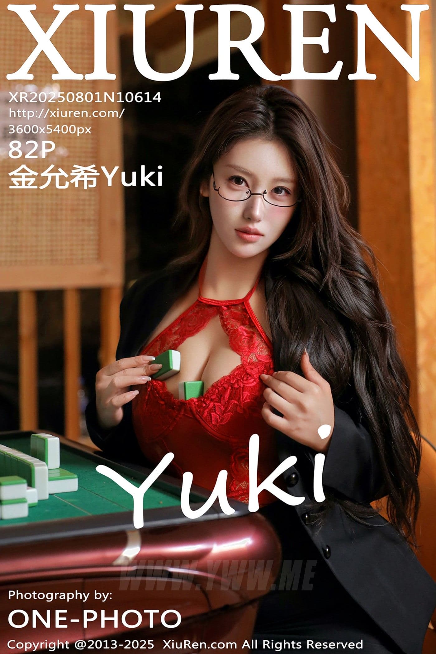 XiuRen秀人网 No.10614 金允希Yuki 红色情趣