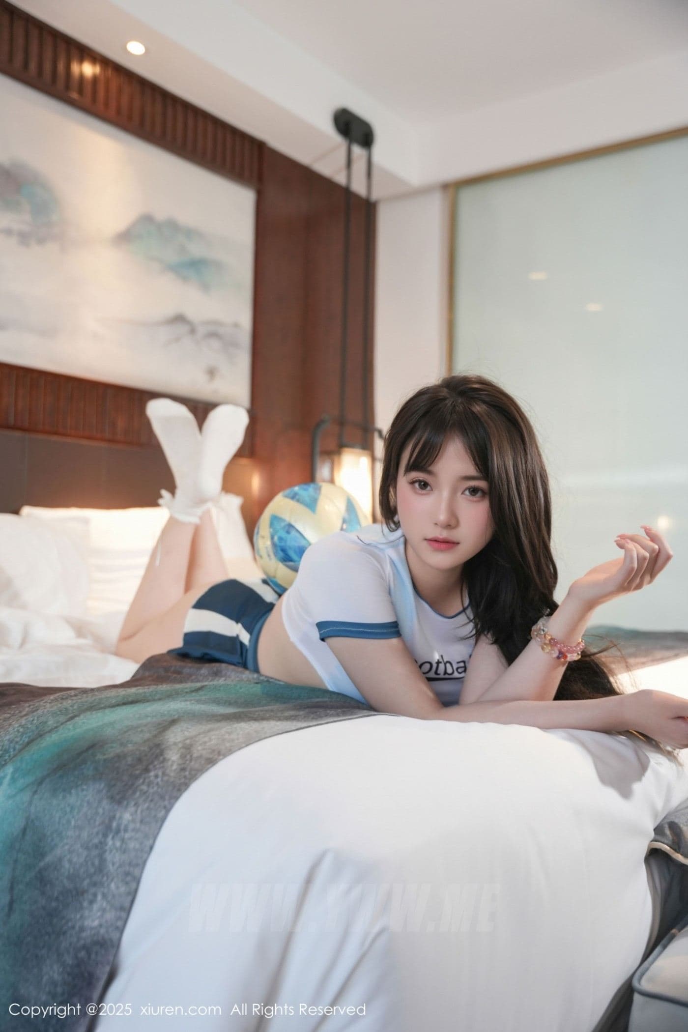 XiuRen秀人网 No.10606 软情 足球队服