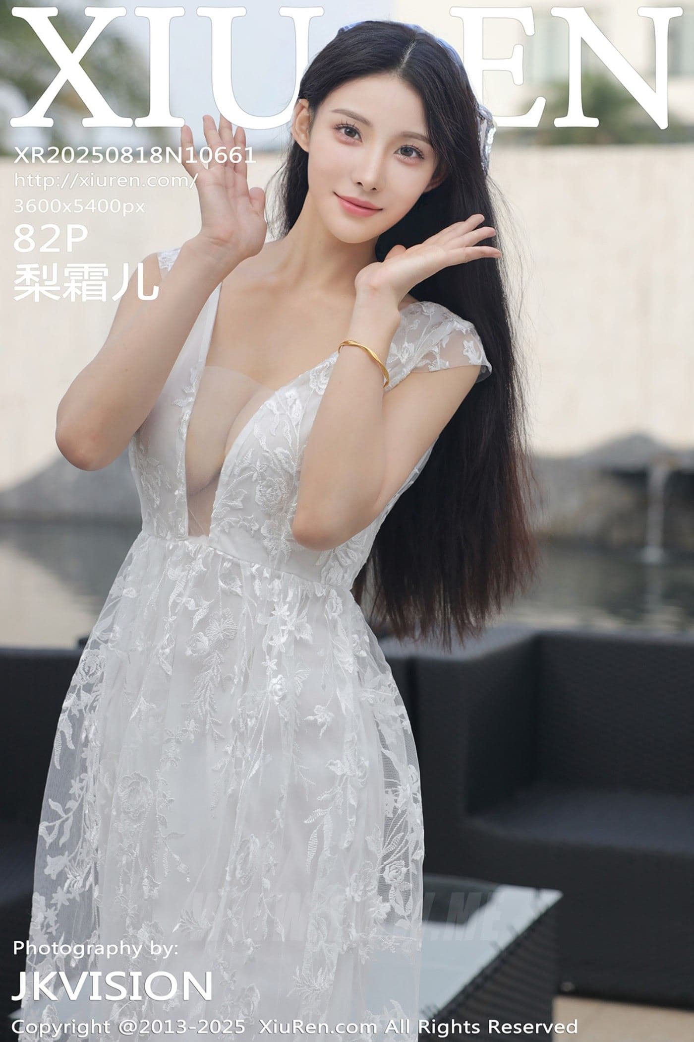 XiuRen秀人网 No.10661 梨霜儿 白色婚纱