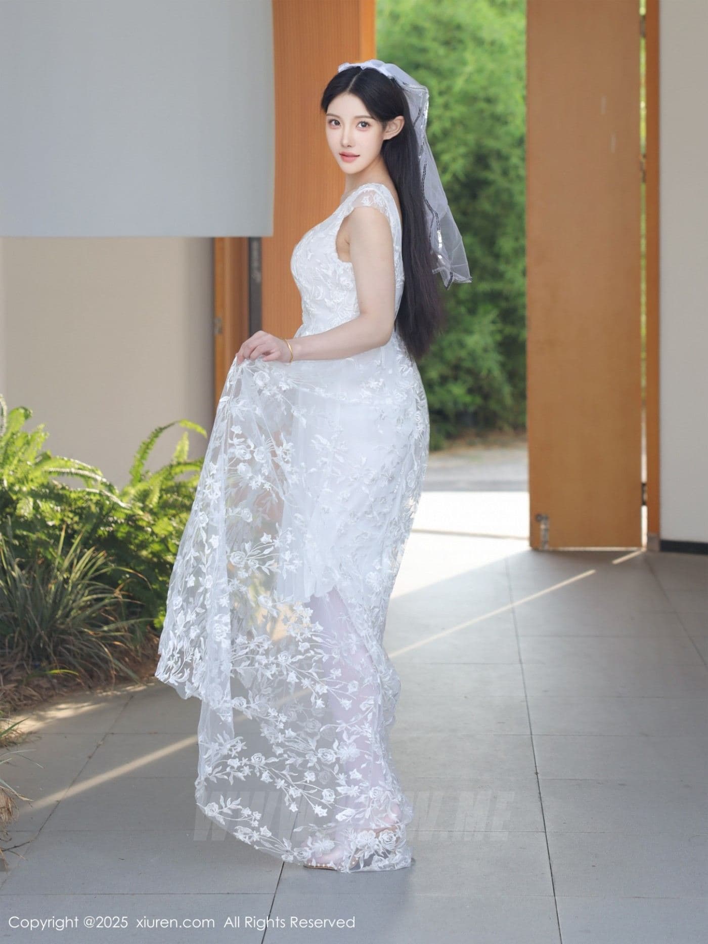 XiuRen秀人网 No.10661 梨霜儿 白色婚纱