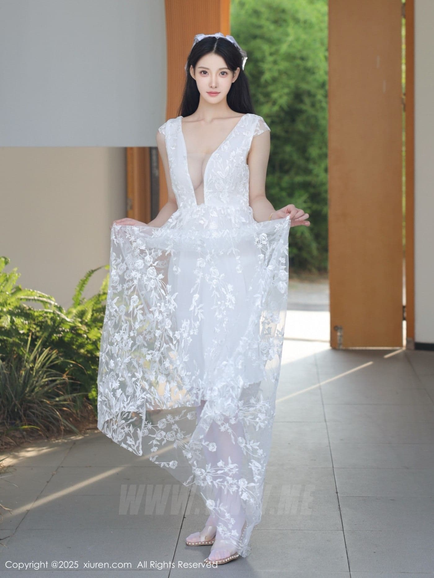 XiuRen秀人网 No.10661 梨霜儿 白色婚纱