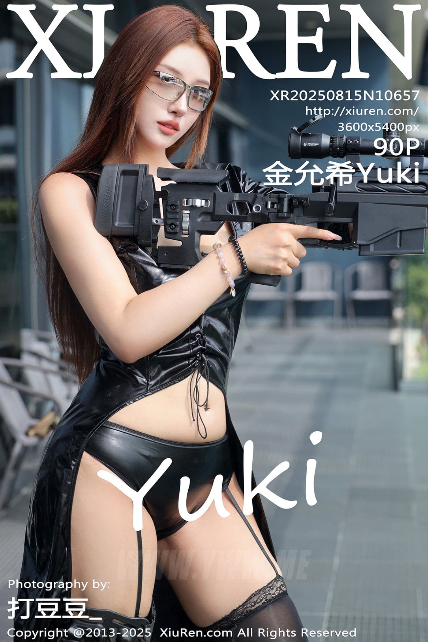 XiuRen秀人网 No.10657 金允希Yuki 黑色皮衣