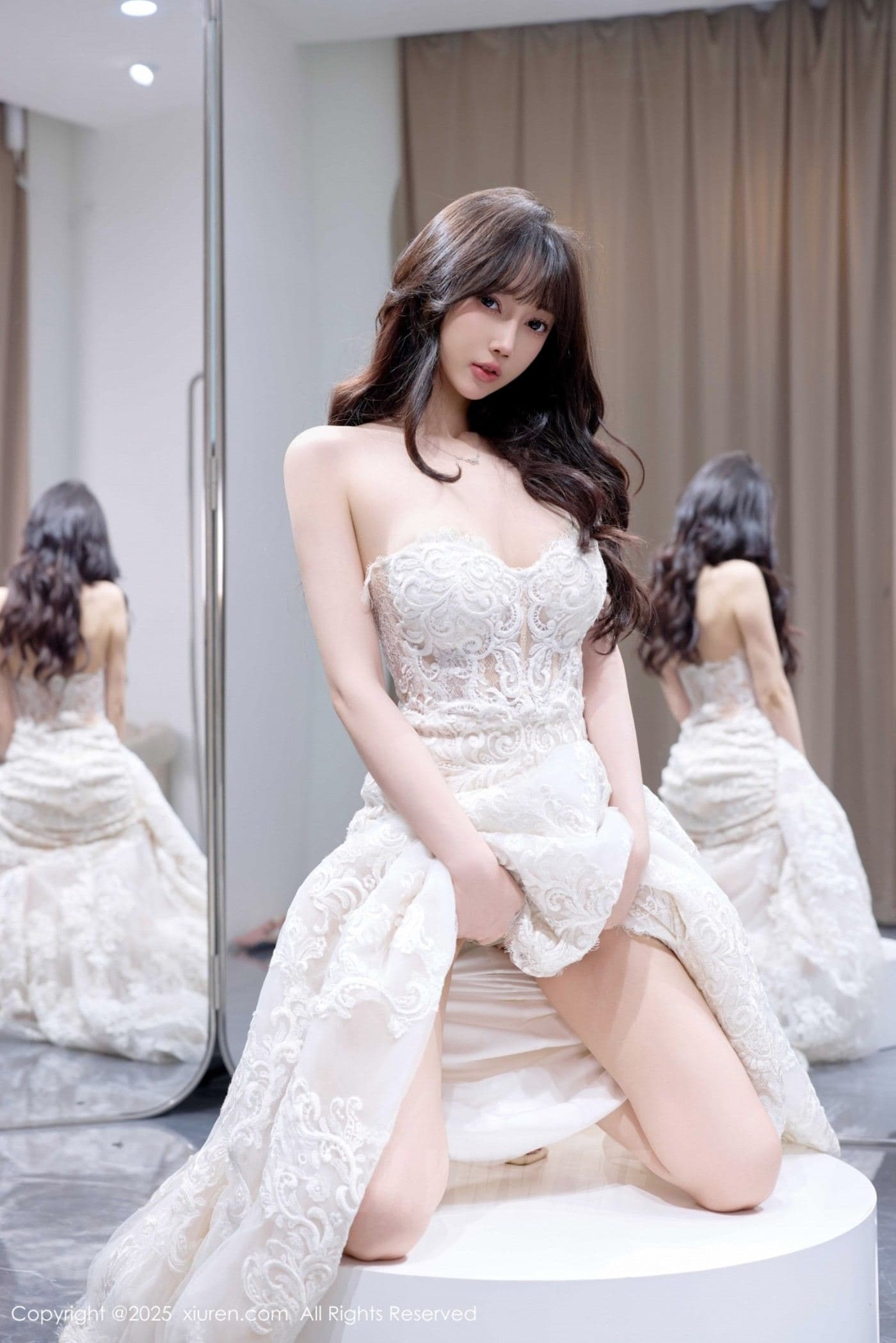 XiuRen秀人网 No.10663 玥儿玥er 白色婚纱