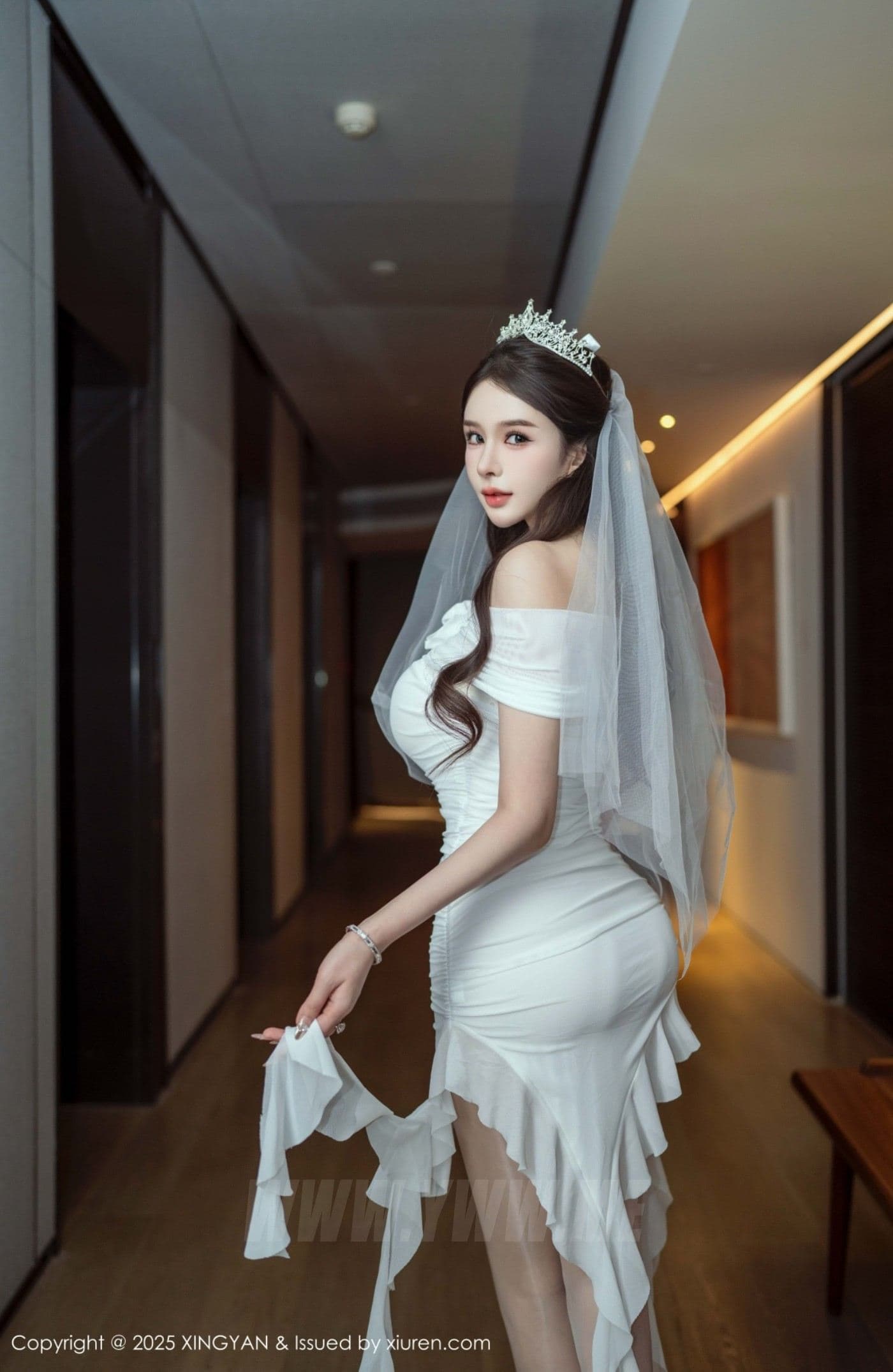 XINGYAN星颜社 VOL.388 李丽莎 白色婚纱