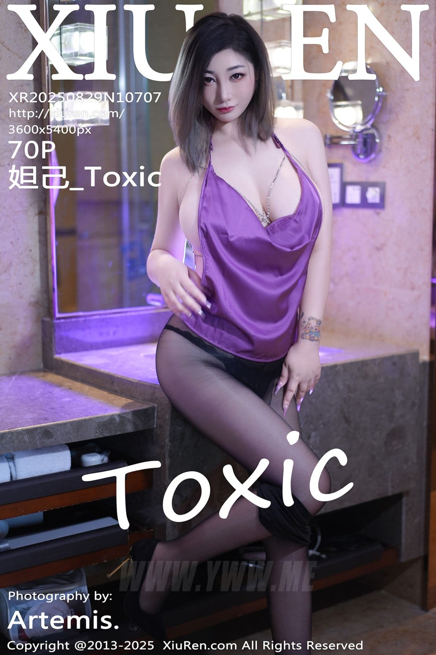 XiuRen秀人网 No.10707 妲己_Toxic 魅惑黑丝