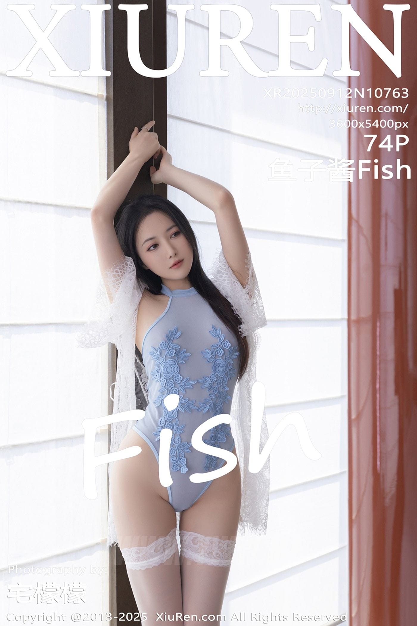 XiuRen秀人网 No.10763 鱼子酱Fish 轻透服饰