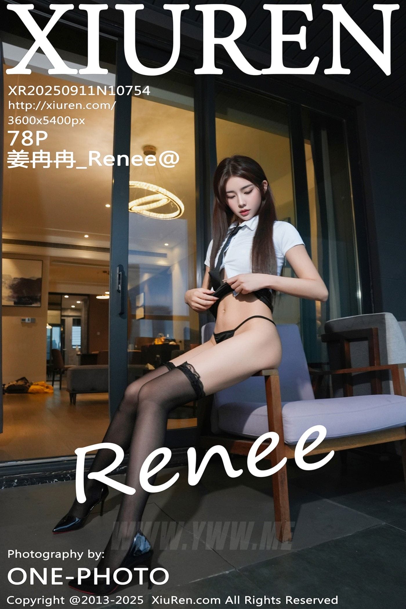 XiuRen秀人网 No.10754 姜冉冉_Renee@ 魅惑黑丝