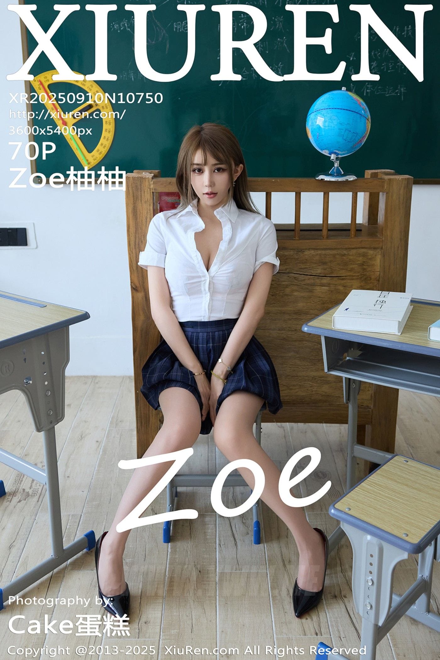 XiuRen秀人网 No.10750 Zoe柚柚 性感JK