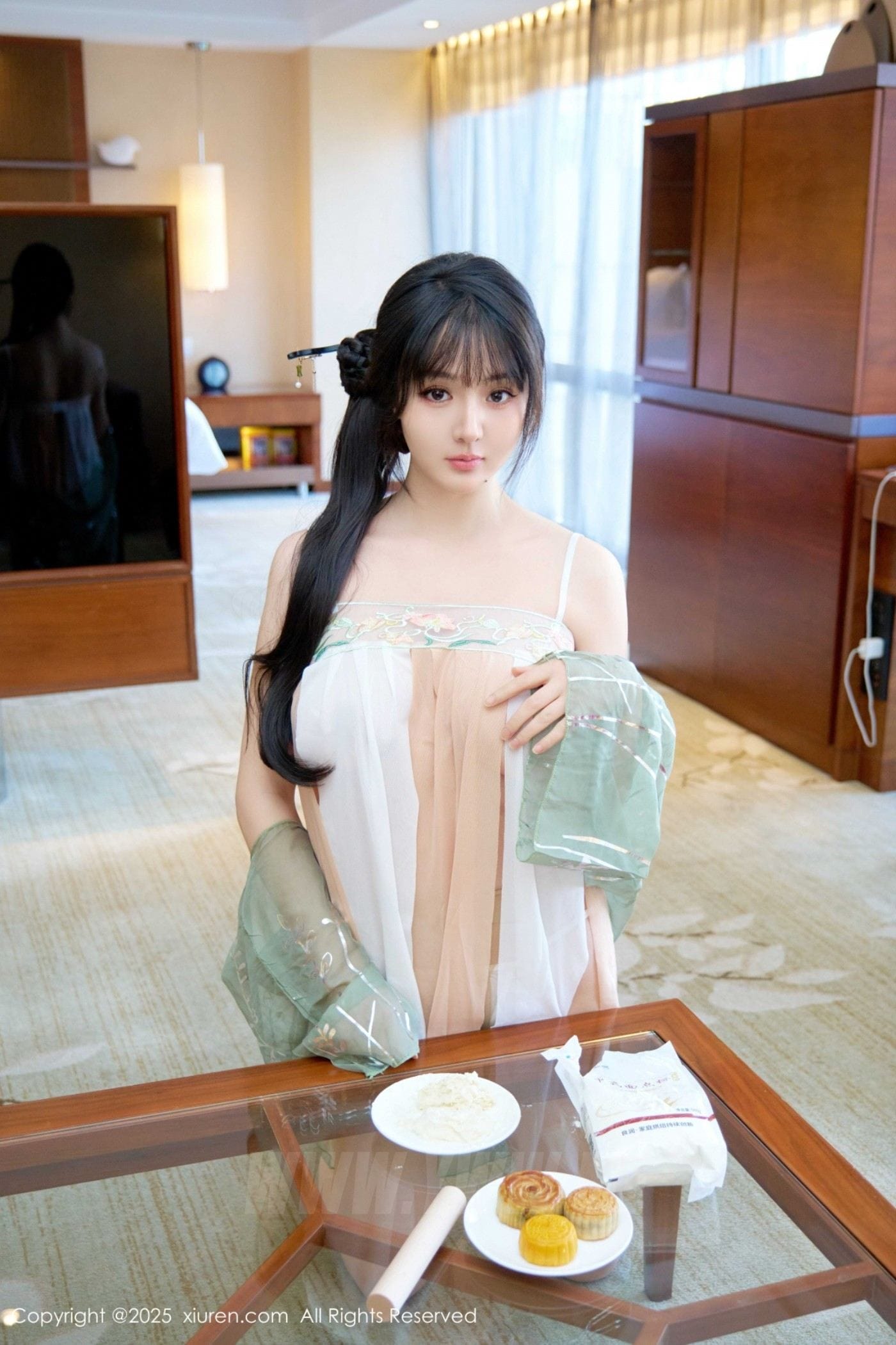 XiuRen秀人网 No.10818 沈南汐RuRu 古风服饰