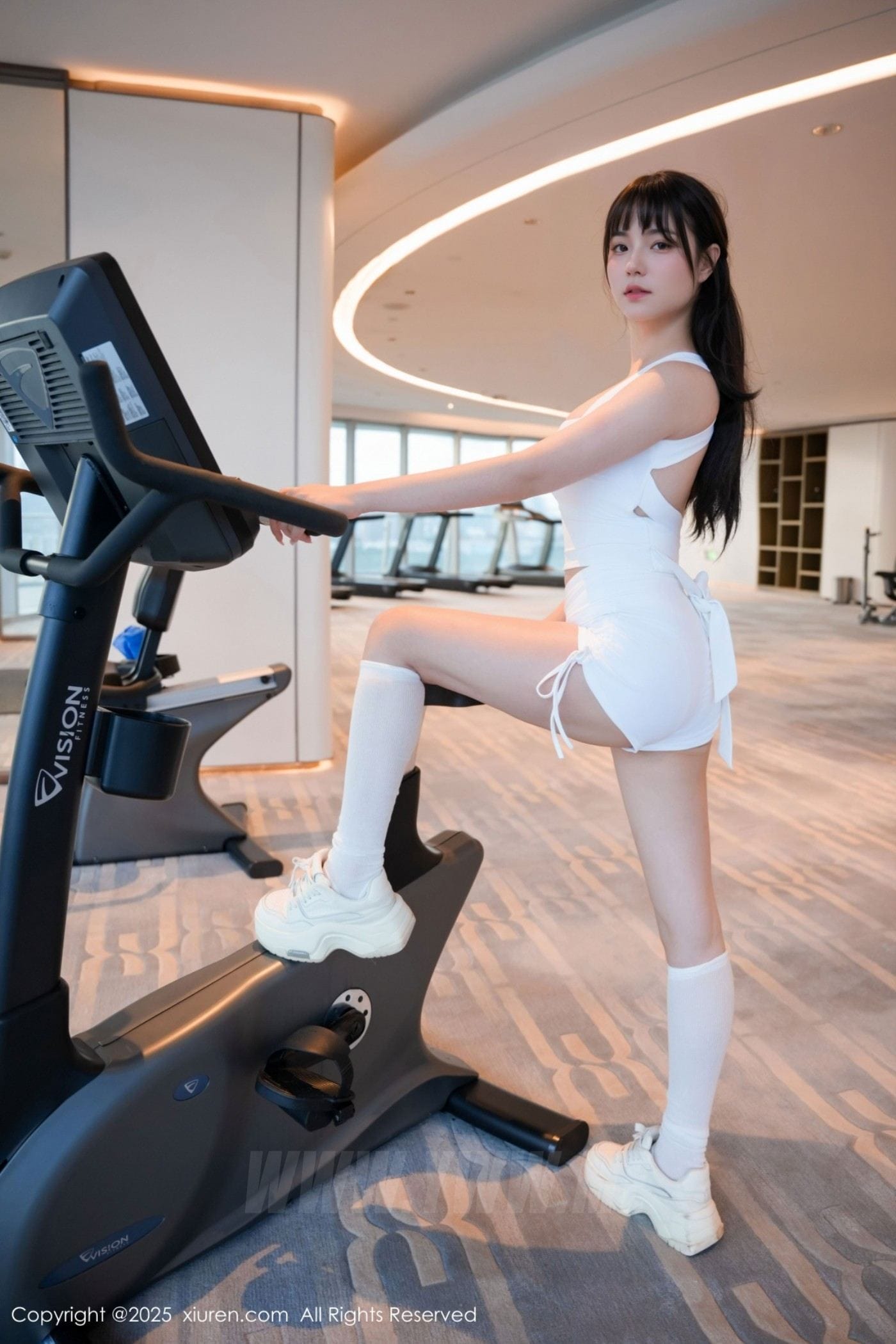 XiuRen秀人网 No.10808 软情 健身房