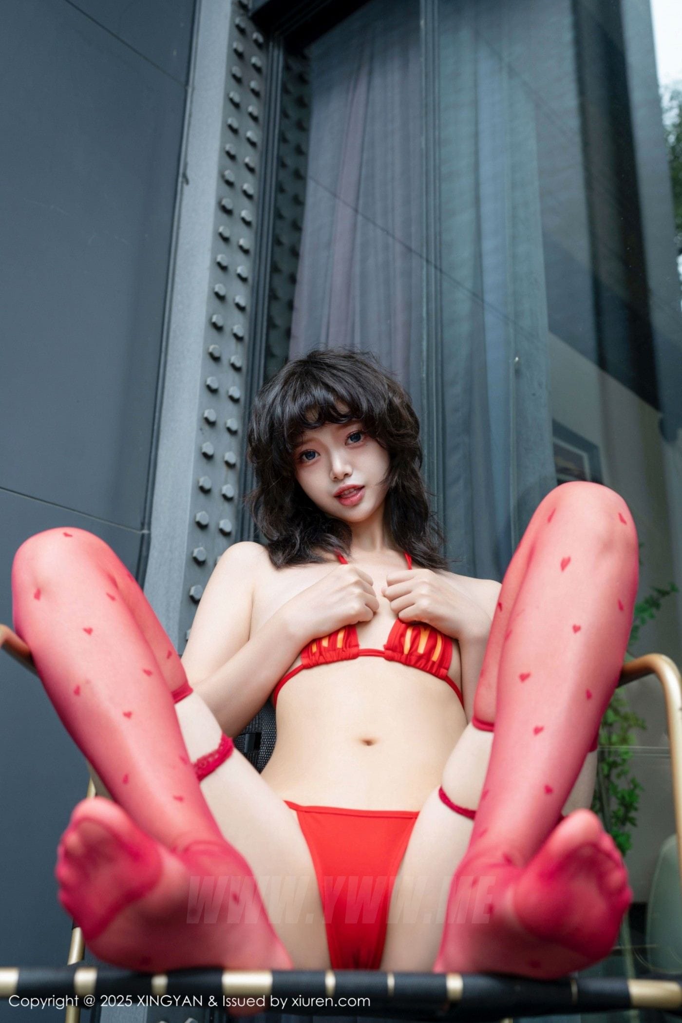 XINGYAN星颜社 VOL.403 白虎巧巧 红色情趣