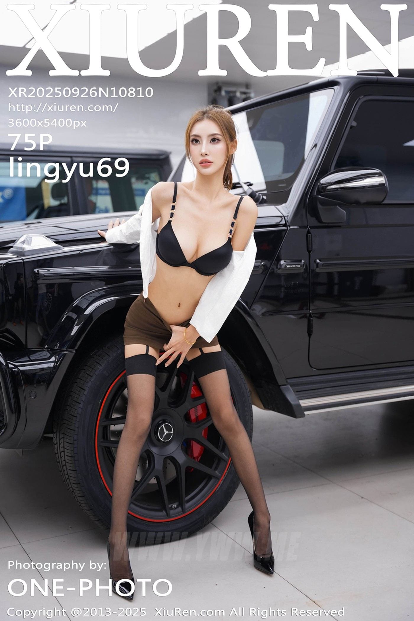 XiuRen秀人网 No.10810 lingyu69 魅惑黑丝