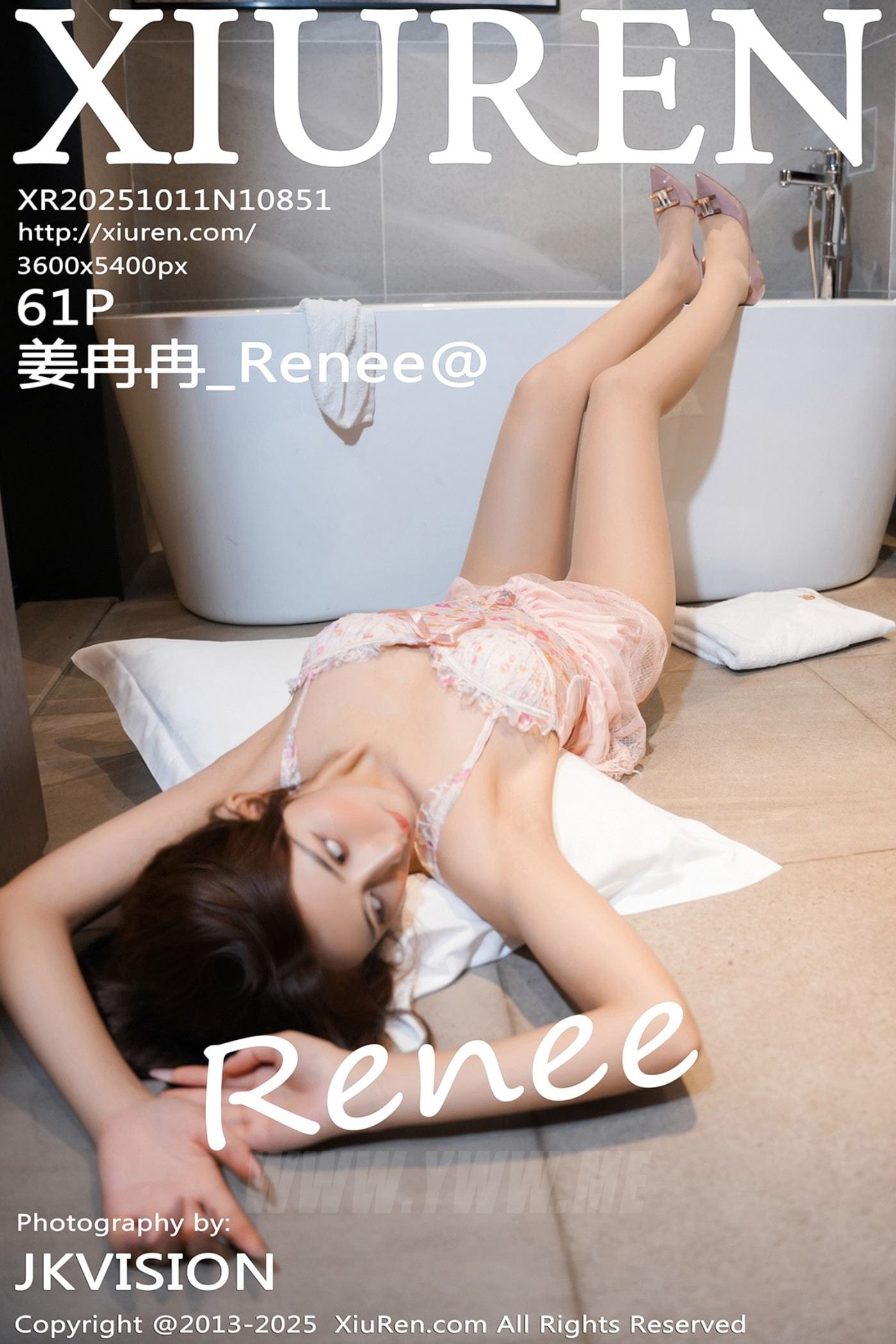 XiuRen秀人网 No.10851 姜冉冉_Renee@ 粉色情趣