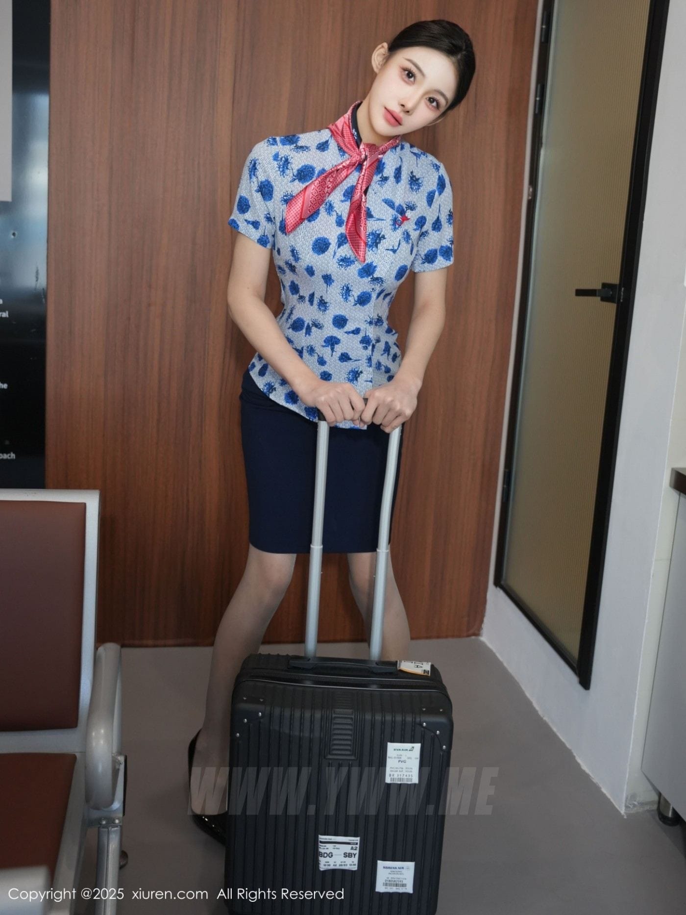 XiuRen秀人网 No.10891 梨霜儿 空姐制服